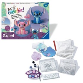 Ravensburger - Be Creative Set maxi de creatie figurine Stitch din ipsos include 8 creatii Ravensburger - 1